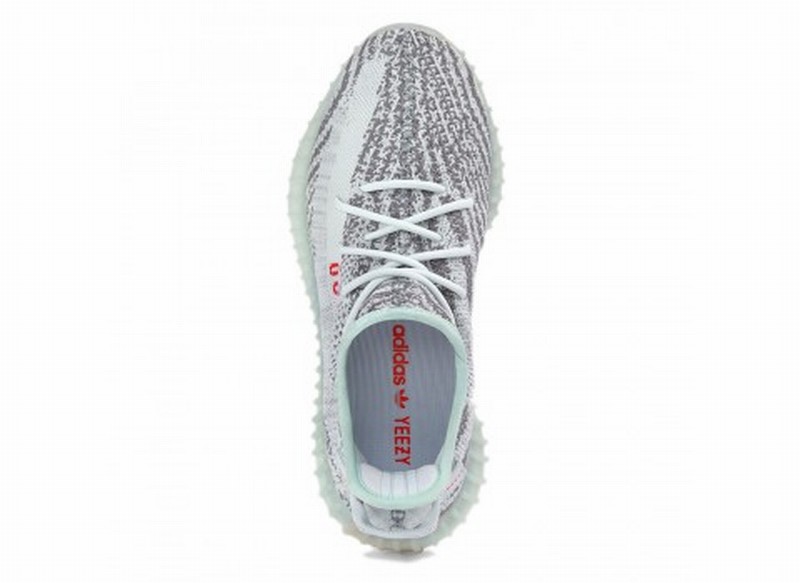 Adidas Yeezy Boost 350 V2 "Blue Tint" Grey Three High Res Red (B37571) Online Sale